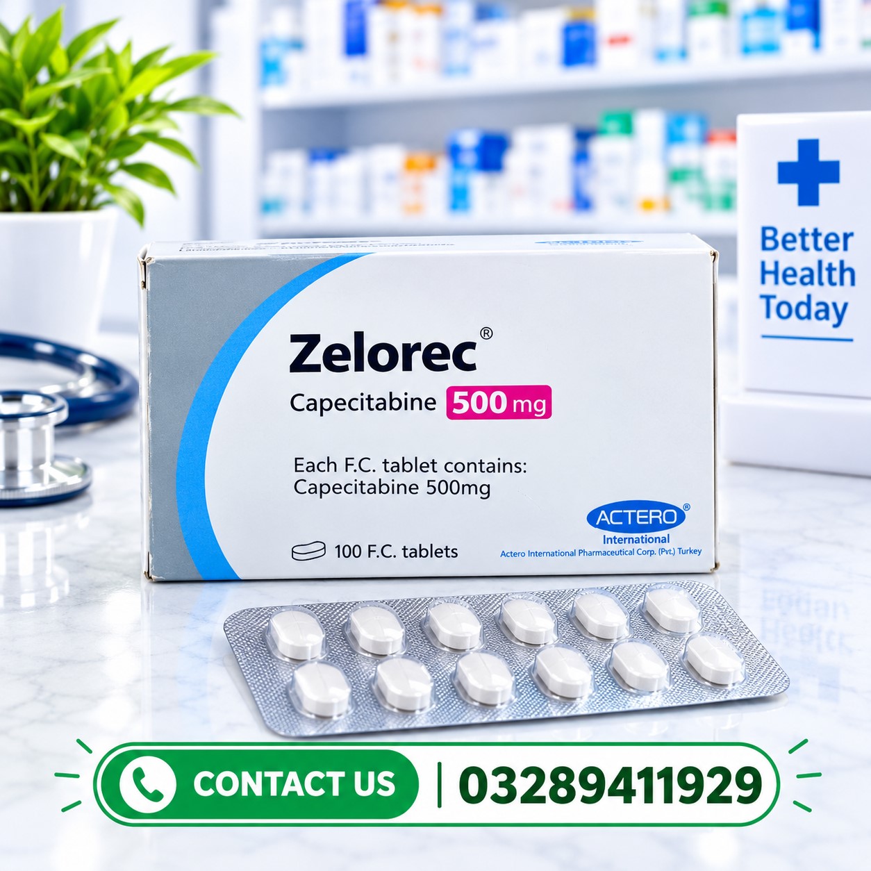 Zelorec 500mg Tablets Price In Pakistan 