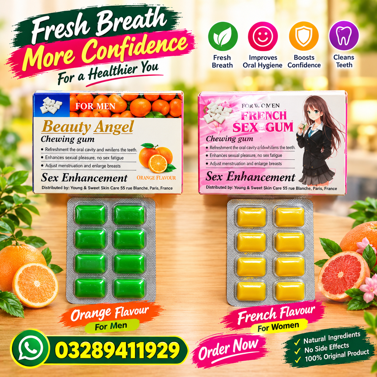 Beauty Angel Chewing Gum Price In Pakistan