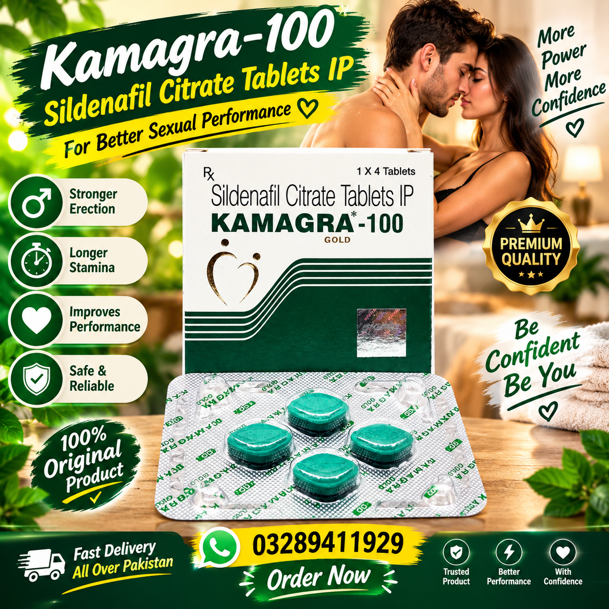 KAMAGRA GOLD Tablets Price In Pakistan 