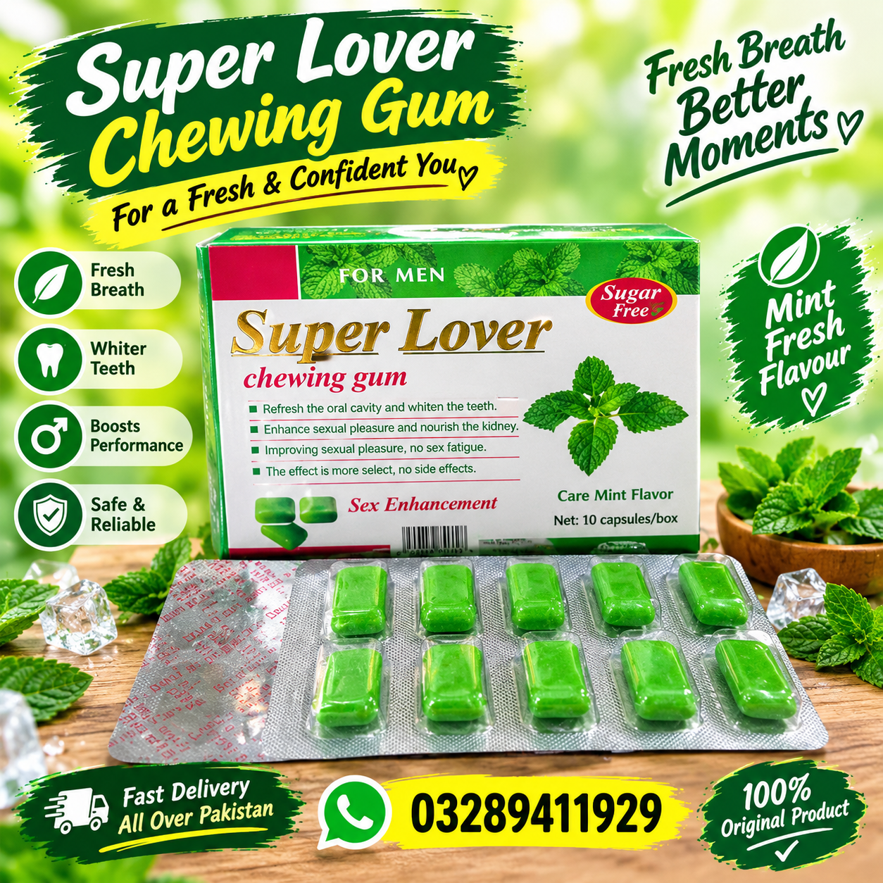 Super Lover Chewing Gum Price In Pakistan  