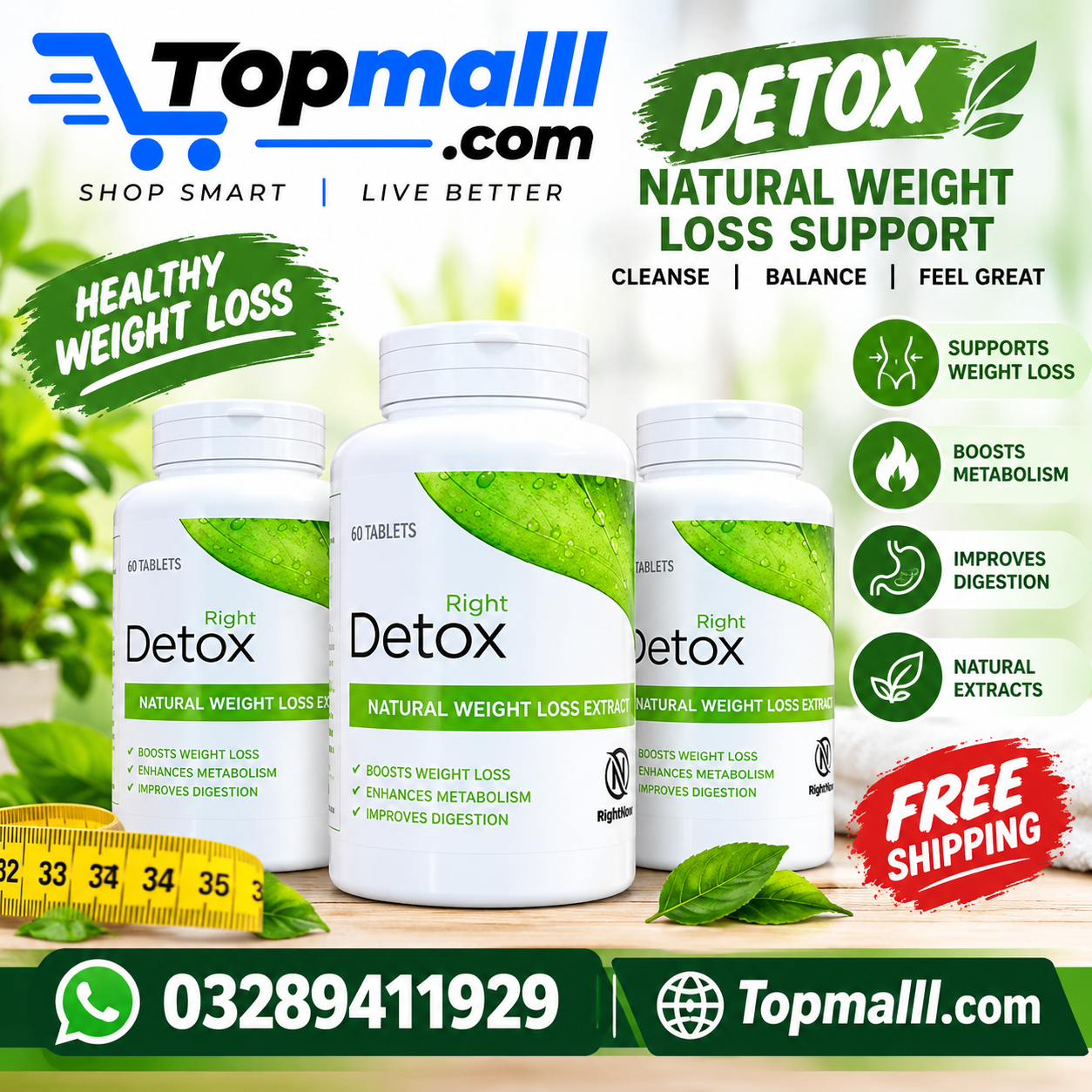 Right Detox Herbal Medicine For Natural Weight Loss In Pakistan