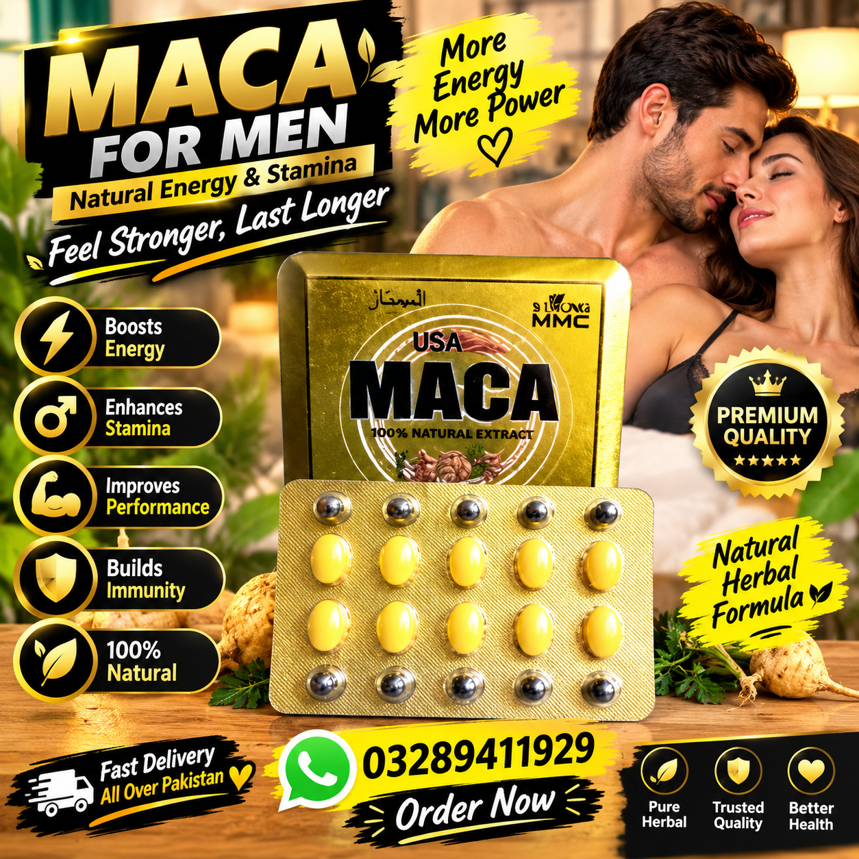 Maca Gold Tablets Price in Pakistan 