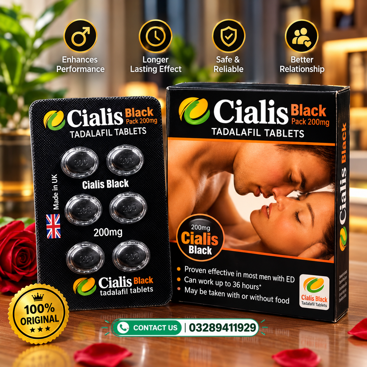 Cialis Black 200Mg Tablets In Pakistan