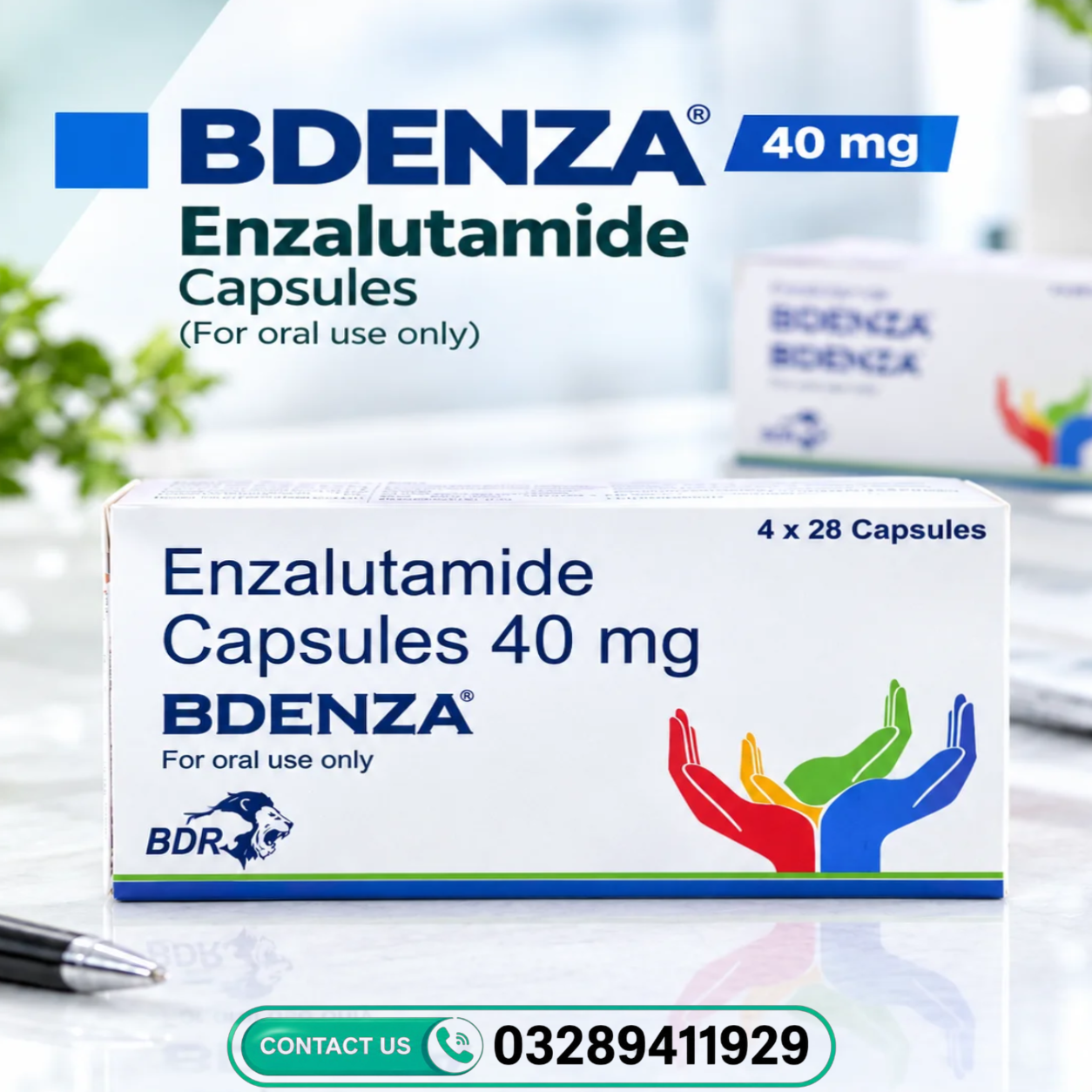 BDENZA (Enzalutamide)-40mg In Pakistan  