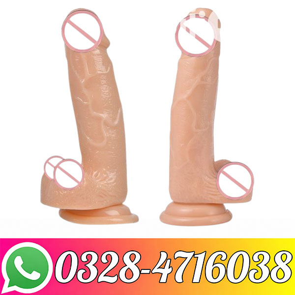 Long feels real skin dildo