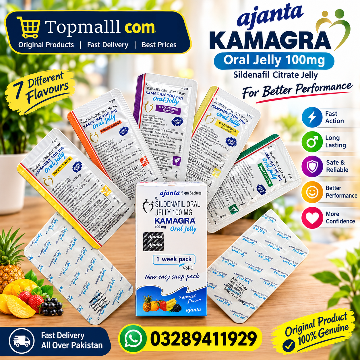 Kamagra Oral Jelly 100mg Price In Pakistan