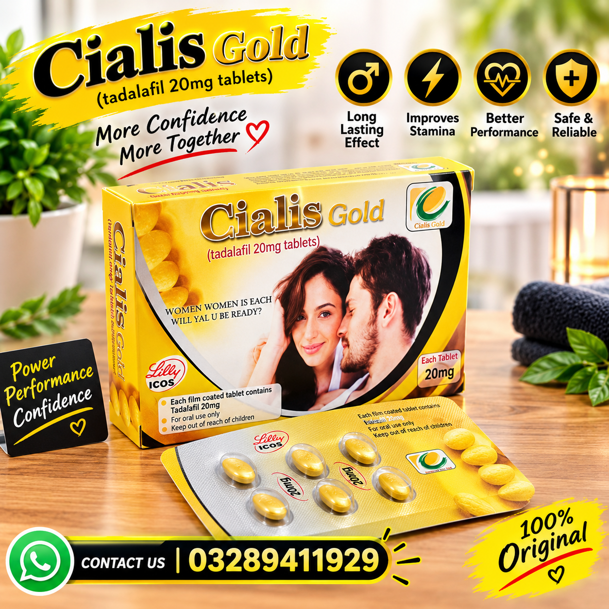 Cialis Gold Tablet Price in Pakistan