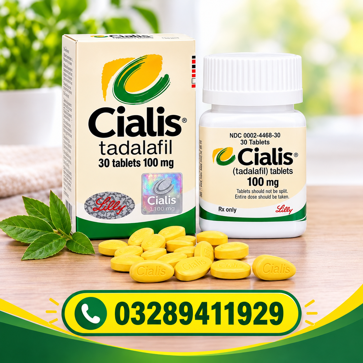 Cialis 100Mg Tadalafil 30 Tablets Price In Pakistan