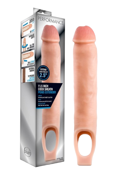 Ultra Soft X5 Plus 11.5 Inch Penis Sheath Extender