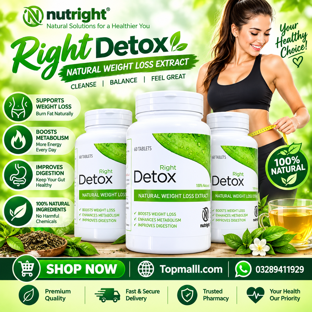 Buy 2 Right Detox & Get 1 Free In Pakistan